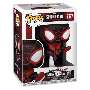 Funko Колекційна фігурка Funko POP! Bobble Marvel Games Miles Morales Miles Bodega Cat Suit 50152