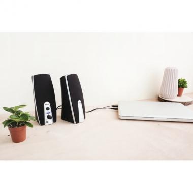 Trust Акустична система (Колонки) 2.0 MILA USB Black/WHITE