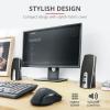Trust Акустична система (Колонки) 2.0 MILA USB Black/WHITE