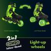 NEON Ролики COMBO SKATES Салатовий (Размер 34-37)