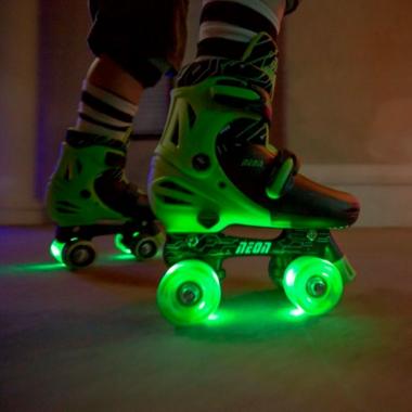 NEON Ролики COMBO SKATES Салатовий (Размер 34-37)