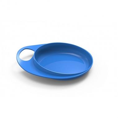 Nuvita Тарілка для годування Easy Eating (пласка 2шт.)[NV8451Blue]