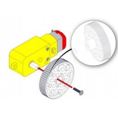 Makeblock Двигун для робота mBot - TT Geared Motor DC 6V / 200RPM