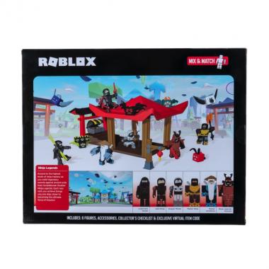 Roblox Игровая коллекционная фигурка Jazwares Roblox Deluxe Playset Ninja Legends W10