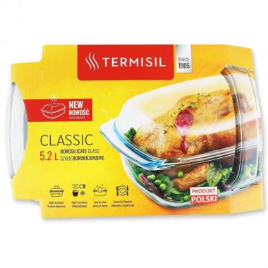 Termisil Форма для запіканняіз кришкою, прямокутна, 5,2 л