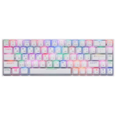 2E Gaming Клавіатура ігрова KG380 RGB 68key Gateron Red Switch BT/USB White Ukr