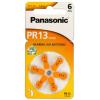 Panasonic Battery Zinc air PR13(PR48, AC13, DA13, AG5, ZA13) blister, 6 pcs.