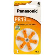 Panasonic Battery Zinc air PR13(PR48, AC13, DA13, AG5, ZA13) blister, 6 pcs.