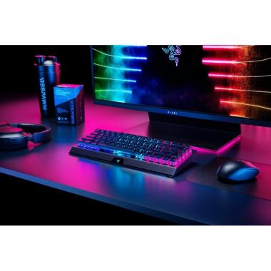 Razer Клавіатура ігрова BlackWidow V3 Mini HyperSpeed Yellow Switch Phantom Ed. WL/BT/USB US RGB, Black