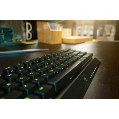 Razer Клавіатура ігрова BlackWidow V3 Mini HyperSpeed Yellow Switch Phantom Ed. WL/BT/USB US RGB, Black