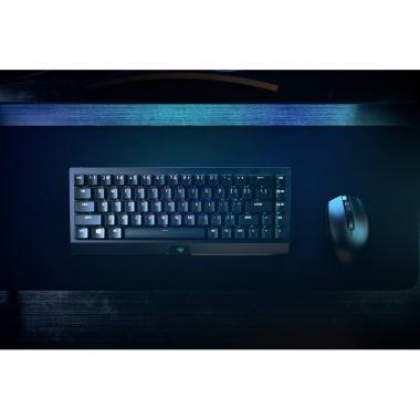 Razer Клавіатура ігрова BlackWidow V3 Mini HyperSpeed Yellow Switch Phantom Ed. WL/BT/USB US RGB, Black