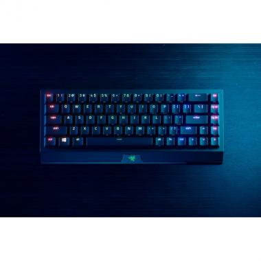 Razer Клавіатура ігрова BlackWidow V3 Mini HyperSpeed Yellow Switch Phantom Ed. WL/BT/USB US RGB, Black