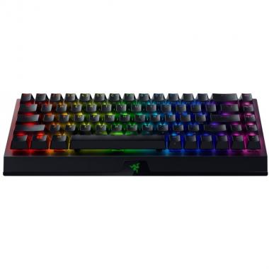 Razer Клавіатура ігрова BlackWidow V3 Mini HyperSpeed Yellow Switch Phantom Ed. WL/BT/USB US RGB, Black