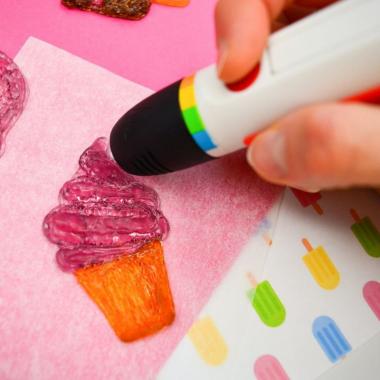 Polaroid Набор картриджей для 3D ручки Polaroid Candy pen, микс (48 шт)