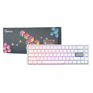 Ducky One 2 SF, Cherry Black, RGB LED, RU, White