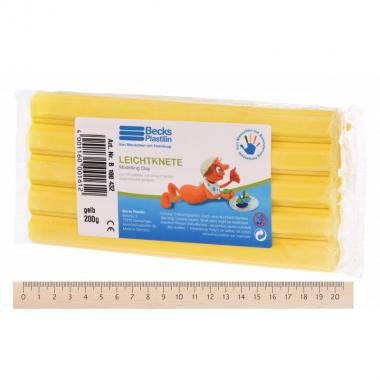 Becks Plastilin Swimming clay 200g. Yellow
