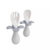 Oribel Cocoon Serveware Self-feeding & Plate Grey