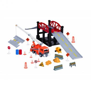 DRIVEN Игровой набор Строительство моста 35 эл.