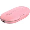 Trust Mouse Puck Rechargeable Ultra-Thin BT WL Silent Pink