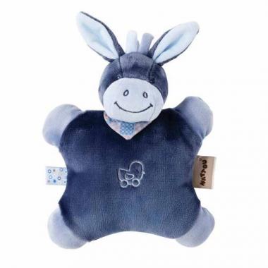 Nattou toy-pillow Alex the donkey