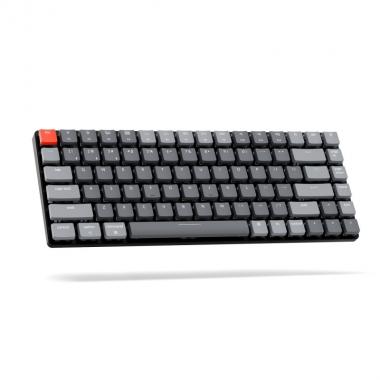 Keychron Клавиатура K3 84 Key Gateron Red RGB WL UA Black