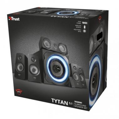 Trust 5.1 GXT 658 Tytan Surround Speaker System BLACK