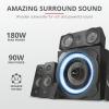Trust 5.1 GXT 658 Tytan Surround Speaker System BLACK