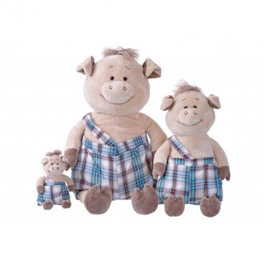 Same Toy Свинка в комбінезоні (45 см)