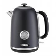 ARDESTO Електрочайник EKL-F410BG 1.8л/2200Вт/strix контроль/нерж. сталь/індикатор температури/чорний