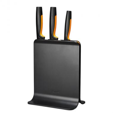 Fiskars Набір ножів Functional Form з пластиковою підставкою, 3 шт