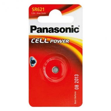 Panasonic Батарейка серебряно-цинковая SR621(364, V364, D364) блистер, 1 шт.