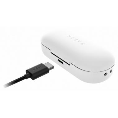 Razer Hammerhead True WL - Mercury Mic White