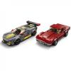 LEGO Конструктор Speed Champions Chevrolet Corvette C8.R Race Car and 1968 Chevrolet Corvette 76903