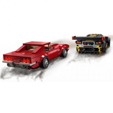 LEGO Конструктор Speed Champions Chevrolet Corvette C8.R Race Car and 1968 Chevrolet Corvette 76903