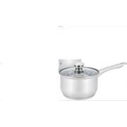 ARDESTO Saucepan Gemini Gourmet, glass lid, 1.4 l, stainless steel