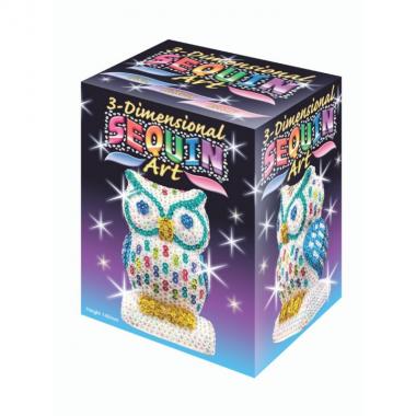 Sequin Art Набір для творчості 3D New Owl