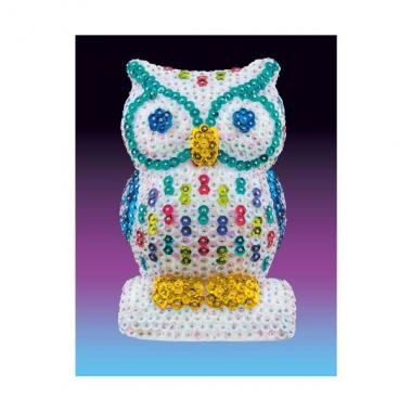 Sequin Art Набір для творчості 3D New Owl