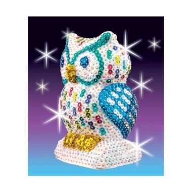 Sequin Art Набір для творчості 3D New Owl