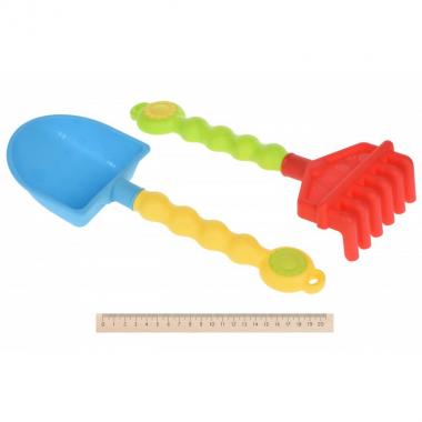 Same Toy Набір для гри з піском - Відерце рожеве (8 од.)