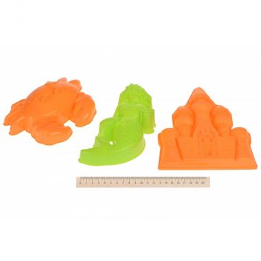 Same Toy Набір для гри з піском - Відерце рожеве (8 од.)