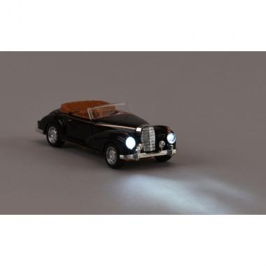 Same Toy Автомобиль Vintage Car со светом и звуком (черный открытый кабриолет)