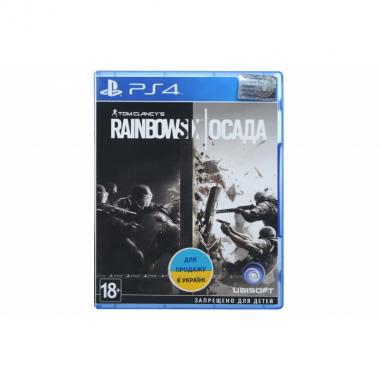 UBISOFT Tom Clancy's Rainbow Six: Облога [Blu-Ray диск] (PS4)