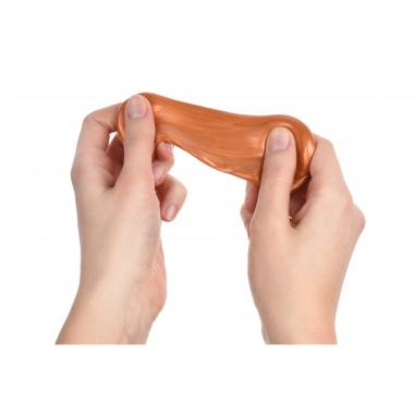 PAULINDA Умный пластилин Thinking Clay Металлик 30г (медь)