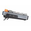 Keychron K8 87 keys, Gateron RED, Hot-Swap, White LED, BLACK