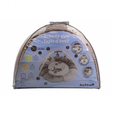 Nattou Stuffed playmat with arches Noa, Tom & Max