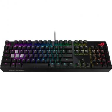 ASUS ROG Strix Scope Cherry MX Red Silent Ru USB RGB Black
