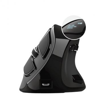 Trust Voxx Rechargeable Ergonomic WL Black