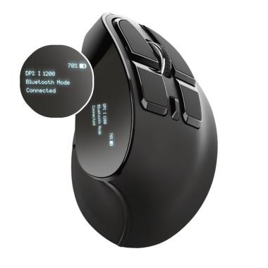 Trust Voxx Rechargeable Ergonomic WL Black