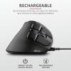 Trust Voxx Rechargeable Ergonomic WL Black