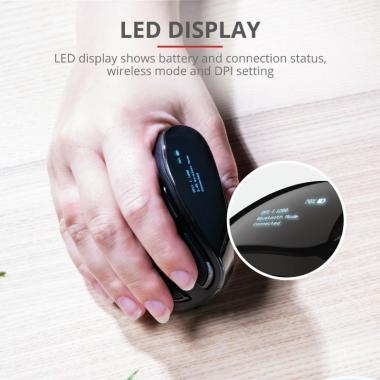 Trust Voxx Rechargeable Ergonomic WL Black